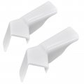 Rv Gutter Spouts White Rain Extensions To Protect The Top Of In Rainy Days Reduce Dirt And Black Streaks On Your Rvi 4 Left