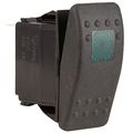 Contura Ii Soft Black 12 Volt 20 Amp Off On Rocker Switch Illuminated Green When Is 