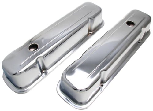 Trans-dapt 9300 Chrome Valve Covers Set Of 2