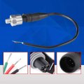 Watris Veiyi Pressure Transducer Sensor 1 8npt Thread Fuel Sender With Connector For Oil Air Water 100psi 
