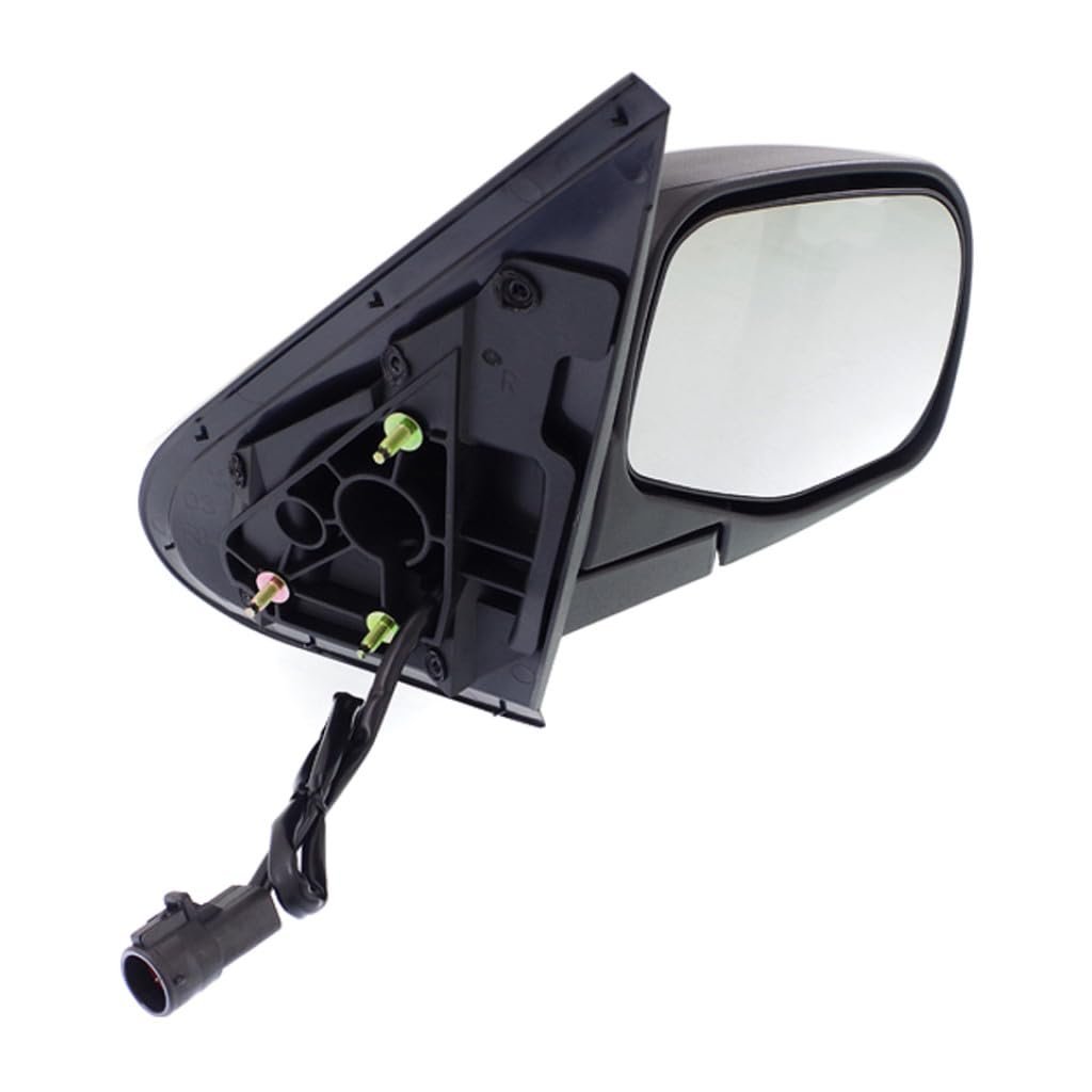 Passenger Side Door Mirror For Ford Explorer 1995 2001 Power Glass Manual Folding Textured Black Non Heated With Puddle Light