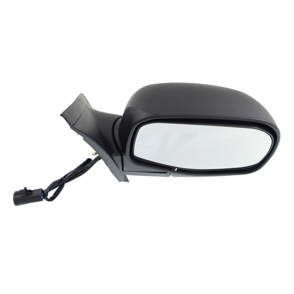 Passenger Side Door Mirror For Ford Explorer 1995 2001 Power Glass Manual Folding Textured Black Non Heated With Puddle Light
