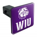 Western Illinois University Leathernecks Logo Tow Trailer Hitch Cover Plug Insert 1 4 Inch 25