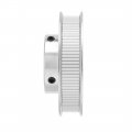 Uxcell Aluminum 100 Teeth 10mm Bore 2 032mm Pitch Timing Belt Pulley For