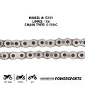 Niche Drive Sprocket Chain Combo For Kawasaki Klx250 Front 14 Rear 42 Tooth 520 O-ring 106 Links