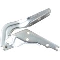 Hood Hinge Driver Side For Volkswagen Passat 2016 2017 2018 2019 Chrome Steel Replacement Vw1236130 And 561823301c 