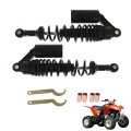 340mm Shock Absorbers 13 5 In Black Replacement For Most Dirt Bike Gokart Atv Motorcycle And Quad Includes Wrench Bushing 