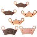 Sintered Brake Pads Front And Rear Fa159 Fa354 Fits For Polaris Rzr 800 2010 2011 3 Pairs