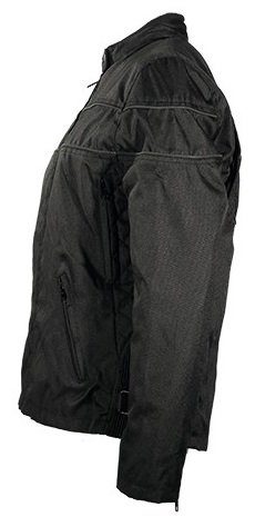 Womens Reflective Piping Textile Motorcycle Jacket Size Xl X-large