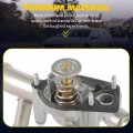Ocpty Thermostat Housing Fit For Chevrolet Impala 2014-2018 For Equinox V6 2008-2015 Saturn Aura 2007-2009 Engine Coolant