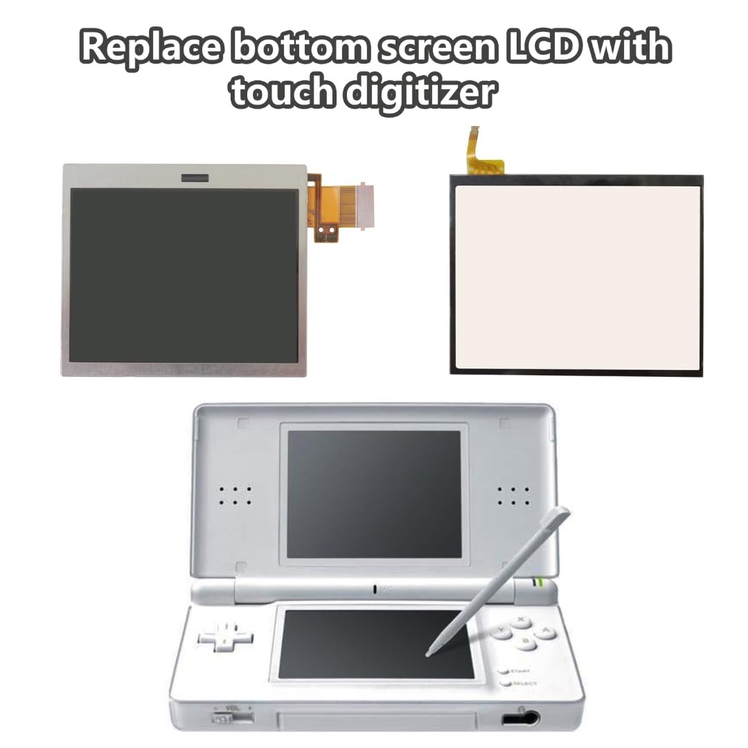 Bottom Screen Lcd With Touch Digitizer