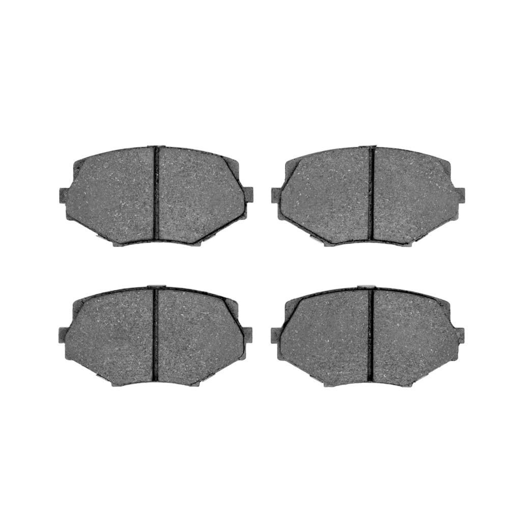 Disc Brake Pad Set For Mazda Miata 1994 1995 1996 1997 Front 2 25 Inner Height 4 34 In Width Active Performance Series Standard