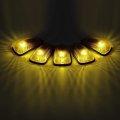 5pcs Cab Maker Roof Running Clearance Light Cover White T10 5050 Led Bulbs Replacement For 1988-2002 Gmc Chevy C1500 C2500 