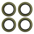 Vicue 4 Pack Trailer Hub Grease Seals Double Lip 2 25 Id 3 371 O D Cross Ref 10-36 22333tb