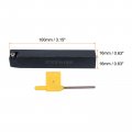 Uxcell Indexable Cnc Lathe Turning Tool Holder 75a Scbcr1616h09 5 8 Shank 40crmo-42crmo Steel Carbide For Grooving Threading