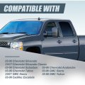 Left Driver Side Powered Heated Telescoping Rear View Towing Mirror Compatible With Silverado Sierra Gmt800 03-07