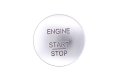 Newyall Silver Keyless Engine Start Stop Push Switch Button