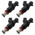 4 Pcs 16450-rbb-003 16450rbb003 8hole Fuel Injectors Replacement For 2007 Acura Tsx Base Sedan 4-door 2 4l 2354cc 144cu In L4