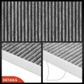 A-premium 2-pc Cabin Air Filter W Activated Carbon Compatible With Chevy Gmc Hyundai Kia Saturn Captiva Sport Equinox Terrain