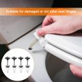 Uxcell 4pcs Tank To Bowl Gasket Kit Toilet Bolts With Nuts Rubber Washers Gaskets For Bathroom Repair Screw
