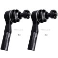 Premium Suspension Set Of 2 Front Outer Tie Rod End Compatible Fit For Chevrolet Colorado 2006-2011 Gmc Canyon Isuzu I-290 