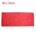3pcs 65 X 33cm 250gsm Microfiber Towel Cloths For Car Washing Red Green Gray 