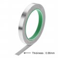 Uxcell 12mm Aluminum Foil Tape High Temperature For Hvac Sealing Patching Hot And Cold Air Ducts Adhesive 20m 65ft