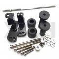 Smt-no Cut Frame Slider Protector Compatible With 1999-2007 Suzuki Hayabusa Gsx1300r Gsx-r Black B075vmdhq5