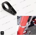 Httmt H2315-1- Throttle Clutch Cable Brake Line Clamp For H-d Chopper Bobber 1 25mm Black