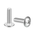 10-24 X 3 4 Truss Head Phillips Machine Screws Full Thread Drive 304 Stainless Steel 18-8 Quantity 50 