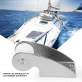 Anchor Rollers For Boats Marine Grade 316 Stainless Steel Bow Bracket Rubber Roller Suitable Fixed Silver