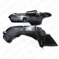 Xkmt- Abs Plastic Ram Air Intake Tube Duct For Suzuki Gsxr600 Gsx-r 750 2008-2010 Black