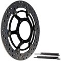 Niche Front Right Brake Rotor Pad Kit Semi Metallic For Honda Cbr250r Abs 06455-mfa-d13 06455-mcw-h02 45120-kyj-901 