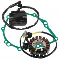Stator Coil Regulator Rectifier Gasket Set Compatible With For Suzuki Gsx1300 B-king 2008-2010r Gsx1300 Hayabusa 1300 2008-2012