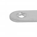 Uxcell 60mmx16mmx2mm Stainless Steel Straight Joining Mending Flat Repair Plates 30pcs