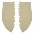 Hecasa Front Door Panel Armrest Cover For 2009-2015 Honda Pilot Console Lid Replacement With Clip Trim Removal Tool Gray 
