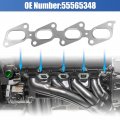 Uxcell Exhaust Manifold Gasket Engine Intake Seal For Buick Encore 1 4l 23-2021 Chevrolet Cruze 1 2011-2016 No 55565348