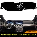 Hyzijin Car Dashboard Dash Board Cover Mat Carpet Compatible For Mercedes-benz E-class W213 2017-2021 Left Hand Drive
