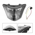 Topteng Front Headlight Cover Lens Headlamp Protector Clear For Yamaha Lc135-v1 Lc135 V1