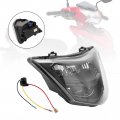 Topteng Front Headlight Cover Lens Headlamp Protector Clear For Yamaha Lc135-v1 Lc135 V1