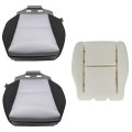 Driver And Passenger Side Bottom Foam Cushion Replacement Cloth Seat Covers Ebony Titanium Fit For Chevy Silverado Gmc Sierra 