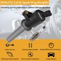 Ignition Coil Pack Spark Plugs Compatible With 3 0l V6 2001-2008 Ford Escape Mazda Tribute 05-07 500 Freestyles 01-04 Taurus