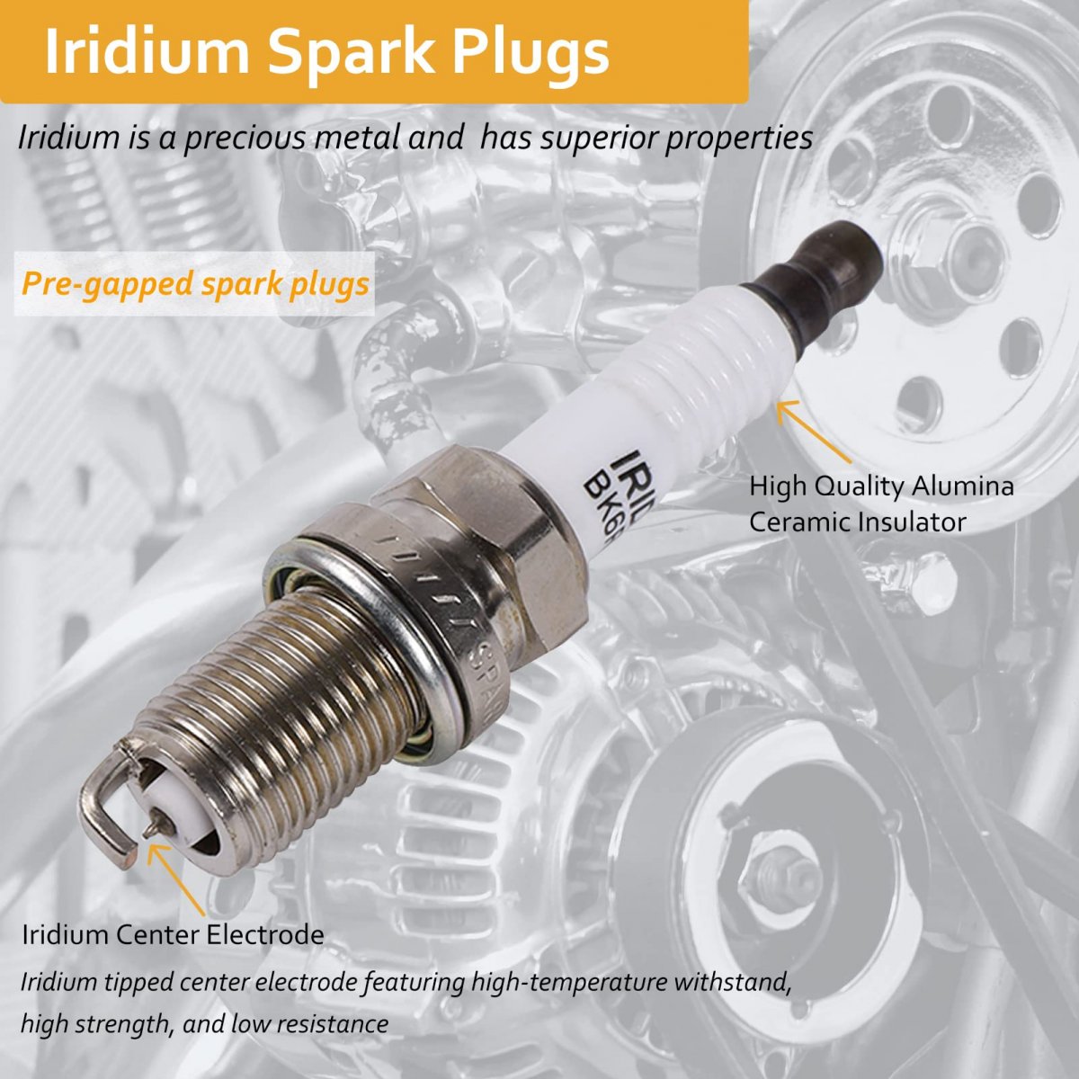 Ignition Coil Pack And Spark Plug Kit For 3 0l V6 Ford Escape Mazda Tribute Taurus Mercury Mariner Montego Sable Fd502 Dg500