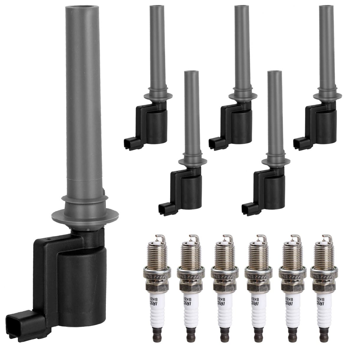 Ignition Coil Pack And Spark Plug Kit For 3 0l V6 Ford Escape Mazda Tribute Taurus Mercury Mariner Montego Sable Fd502 Dg500