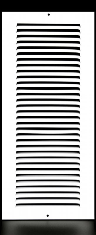 8 X 20 Return Air Grille Sidewall And Ceiling Hvac Vent Duct Cover Diffuser White Outer Dimensions 9 75w 21 75 H