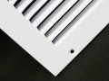 8 X 20 Return Air Grille Sidewall And Ceiling Hvac Vent Duct Cover Diffuser White Outer Dimensions 9 75w 21 75 H
