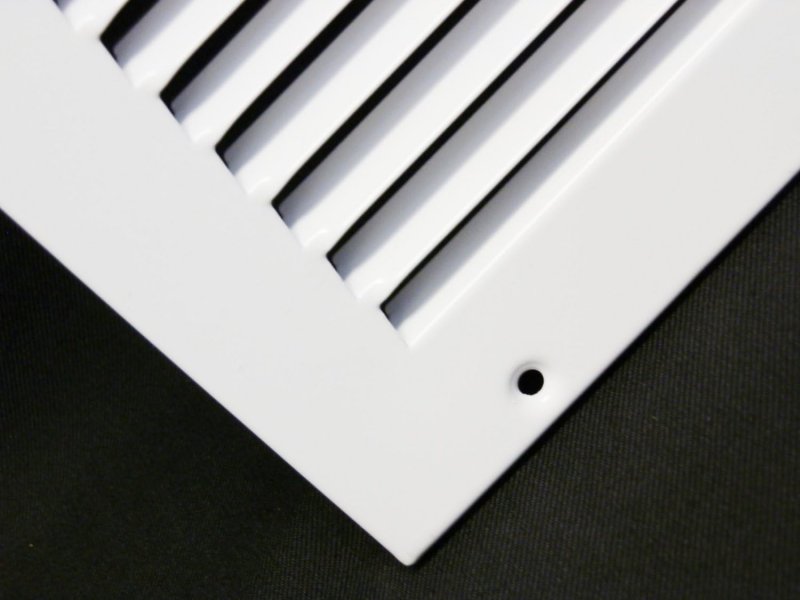 8 X 20 Return Air Grille Sidewall And Ceiling Hvac Vent Duct Cover Diffuser White Outer Dimensions 9 75w 21 75 H
