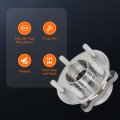 Ocpty Front Wheel Bearing And Hub Assembly Compatible With Ford Fusion 2013 Rear For 2013-2016 Fo Oe 512498 5 Lugs Abs Tone
