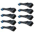 8pcs Wire Harness Adapter For Multec Lq4 Lq9 4 8 5 3 6 0 Injector To Ls1 Ls6 Lt1 Ev1 Fuel Connector Pigtails With Seals