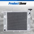 3 Rows Radiator Replacement For Bombardier Rally 200 2003 2006 And Can Am 175 2007 Polished Finish Direct
